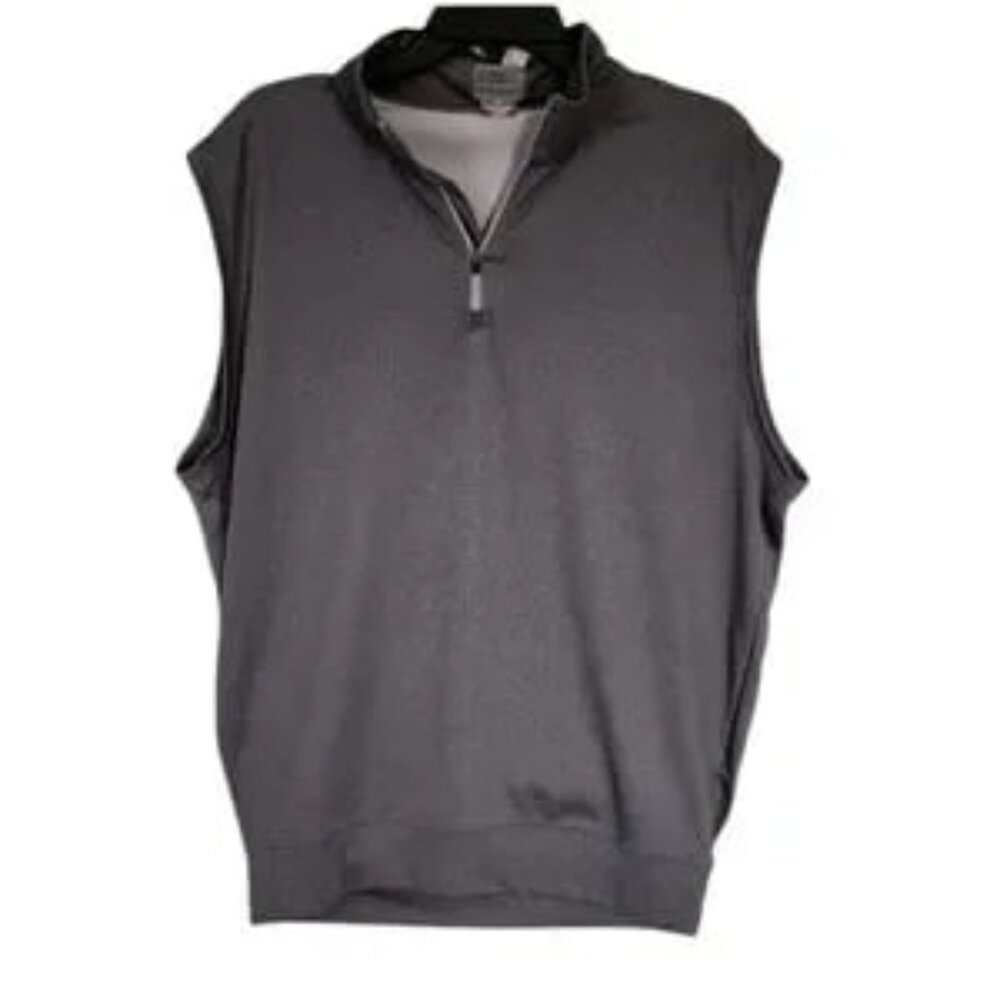 Fennec lightweight quarter zip golf vest wicking fabric men's size medium